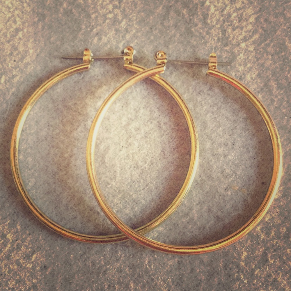 Hoop earrings